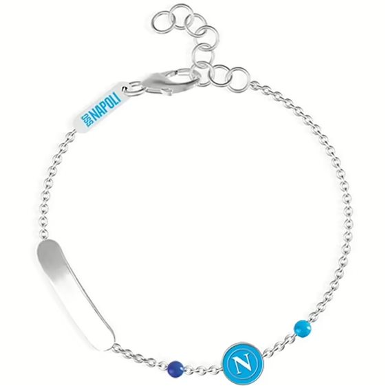 Bracciale Lowell Bambino S.S.C. Napoli in Acciaio B-NB001KAA - B-NB001KAA